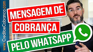 É permitido cobrança por WhatsApp?