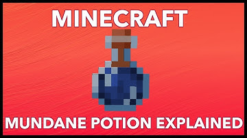 Minecraft Mundane Potion: What Does Mundane Potion Do In Minecraft?
