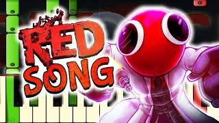 Red - Rainbow Friends Animated Song (Roblox)