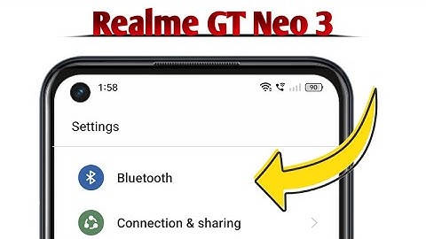 Bluetooth Not Working on Realme GT Neo 3 Problem Solved