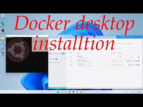 Docker installation on Windows 11