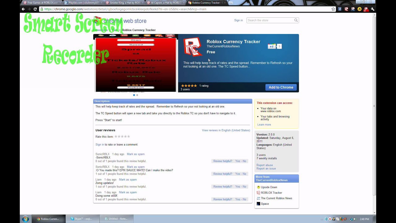 Roblox Chrome Add Ons Youtube - roblox add ons chrome