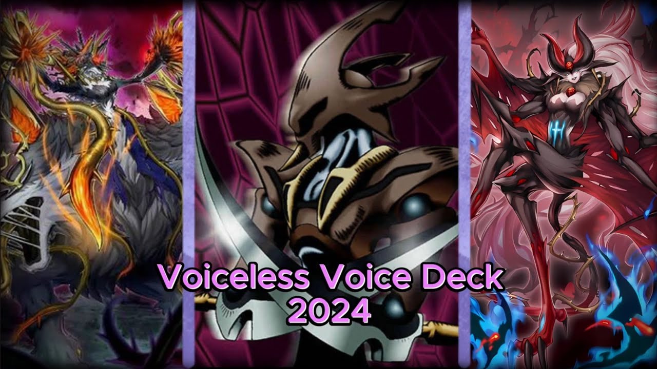 YuGiOh Voiceless Voice Deck FT. Azamina YouTube