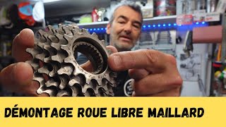 Démonter une roue libre Maillard