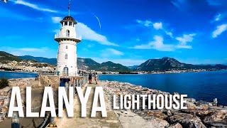 Alanya Lighthouse. Amazing Drone Footage  [TURKEY] 4K