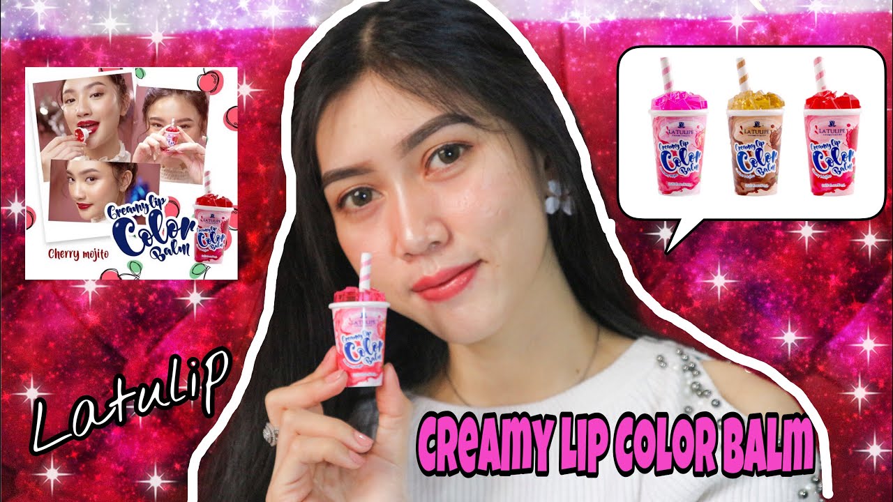 Latulip Creamy Lip Color Balm - YouTube