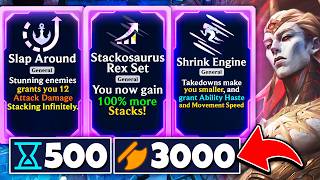 Stackosaurus Rex 3 Zaahen 3000 Ad  500 Haste God Roll  Aram Mayhem