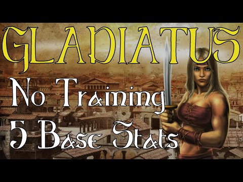 Gladiatus No Training 5 Base Stats Levels 54 55 56 57 