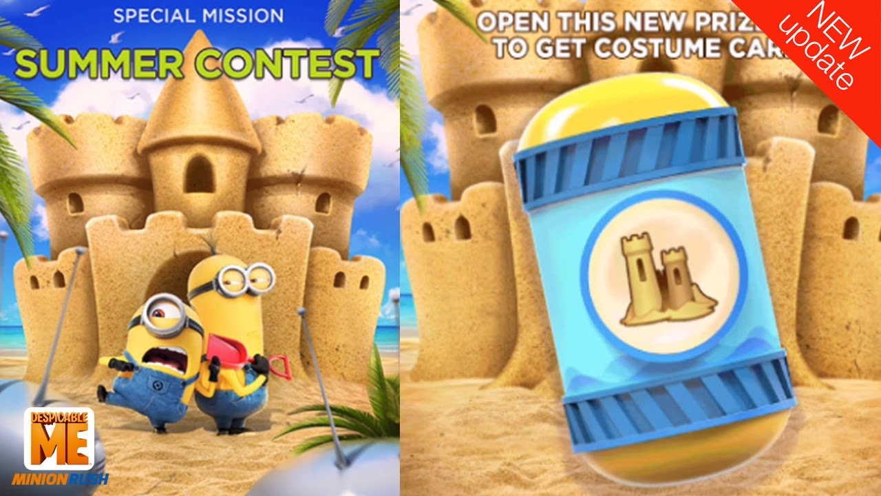 Minion Rush SUMMER CONTEST Special Mision Event 2020 Gameplay New Update