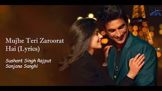 Hey guys, here is another video on the song mujhe teri zaroorat hai
tribute to sushant singh rajput with lyrics. hope everyone enjoy it.
please don't forget ...