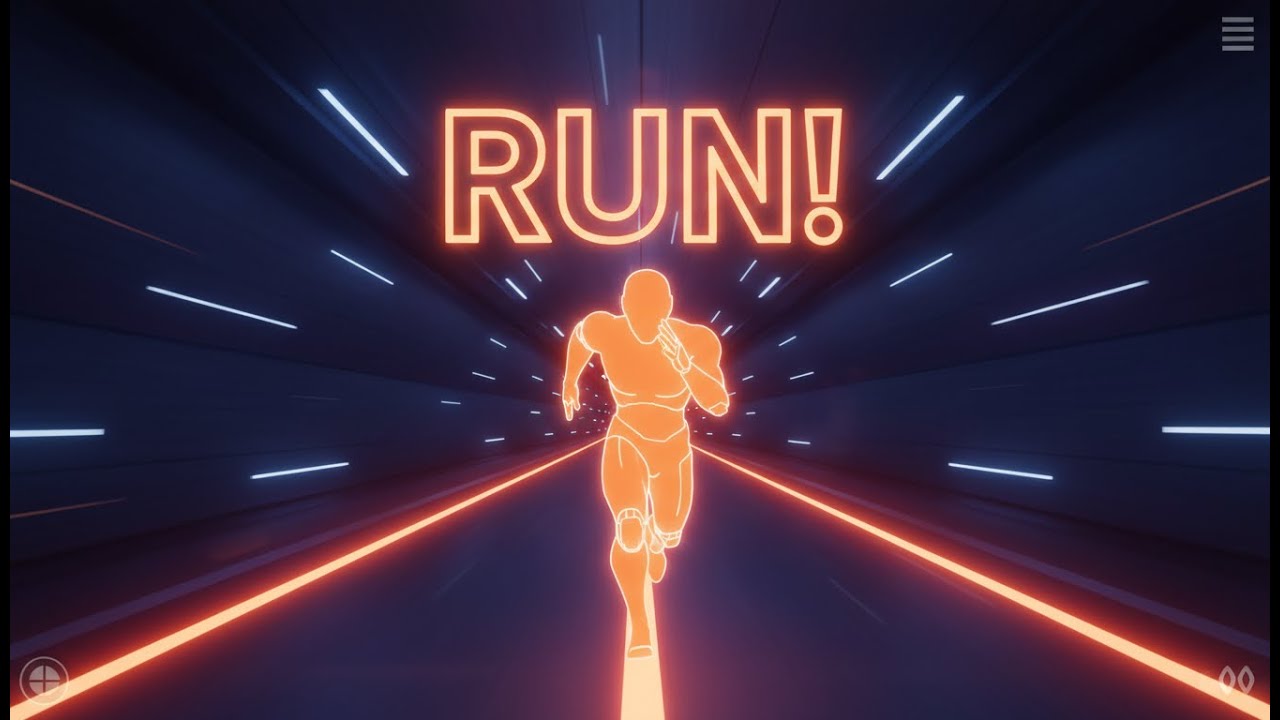 RUN Immersive Interactive Warm Up | Fun Fitness Game | ORANGE RUSH ...