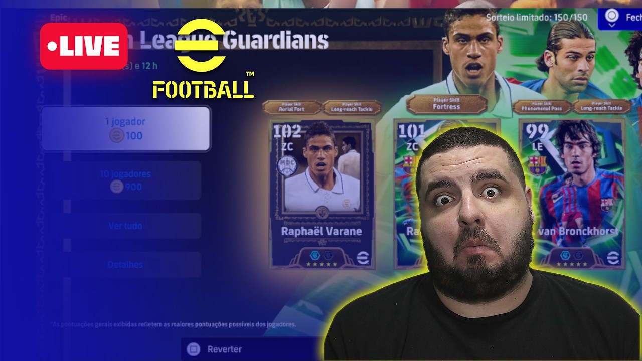 Atualização de DOMINGO(Varane é META?) - eFootball 2026