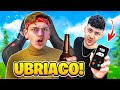 FINGO di UBRIACARMI mentre GIOCO A FORTNITE...(SCHERZO ASSURDO)