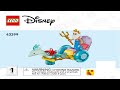 LEGO Instructions - Disney - 43299 - Ariel's Royal Wedding Boat (Book 1)