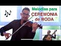 CANCIONES EN VIOLÍN PARA BODAS