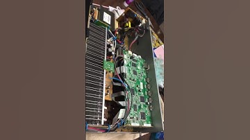 Home theater amplifier not turning on