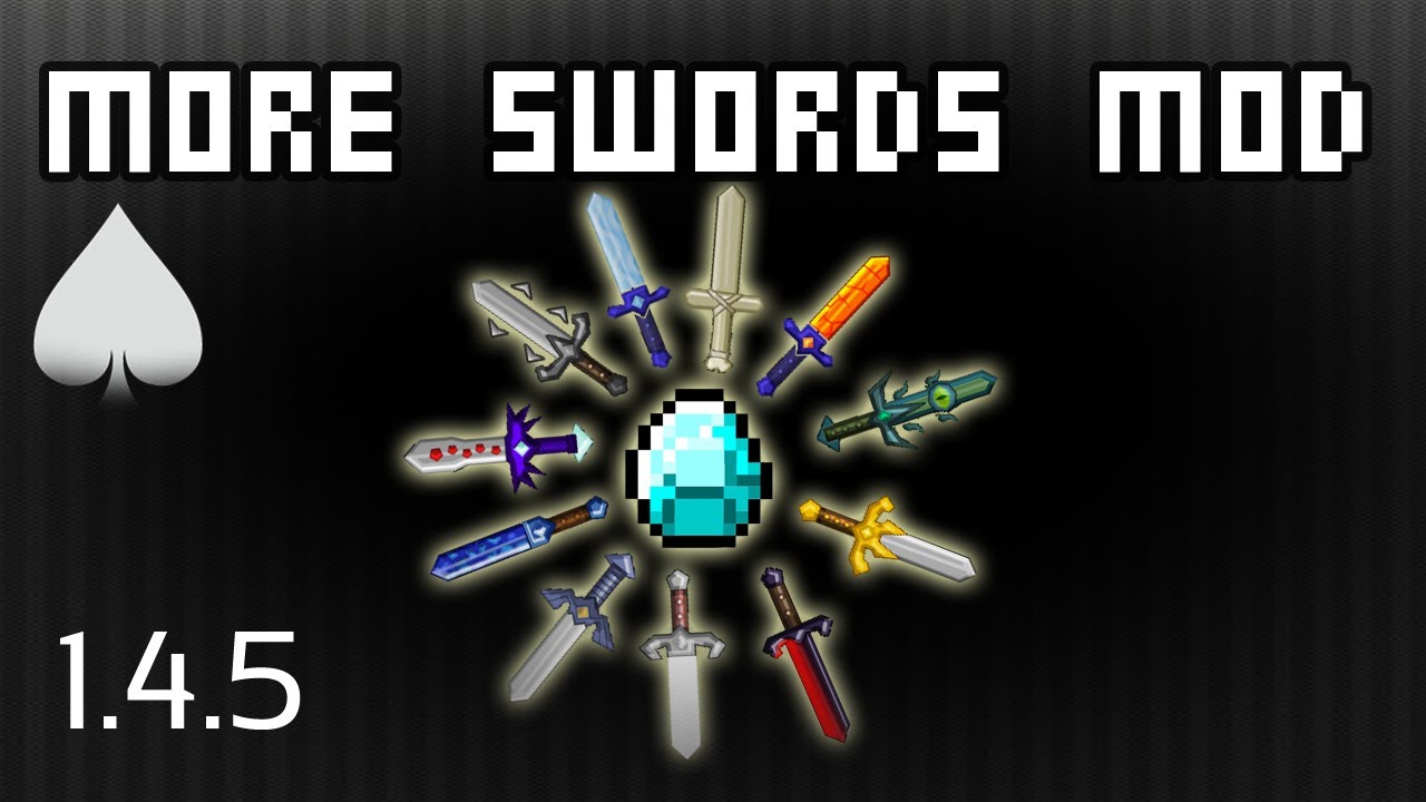 More Swords Mod 1.12.2/1.10.2/1.7.10 - Armor, Tools, and Weapons