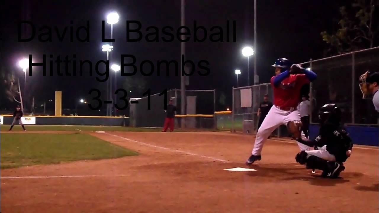 David L Baseball Hitting Bombs YouTube