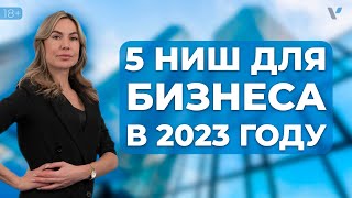 Пять ниш для бизнеса в 2023 году