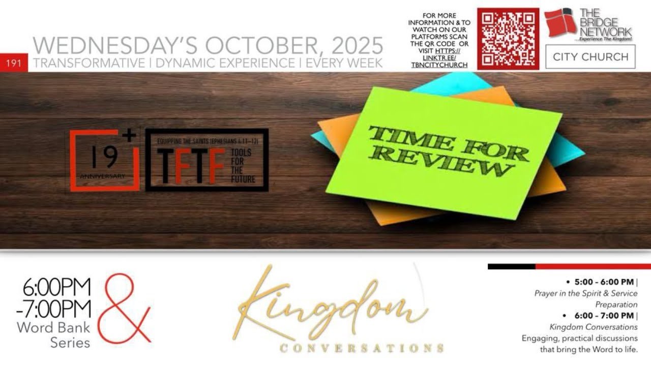 WORDBANK: KINGDOM CONVERSATION | ANNIVERSARY SPECIAL