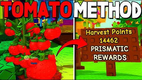HOW TO DO TOMATO METHOD & GET PRISMATIC REWARDS (New Glitch) in GROW A GARDEN! ROBLOX