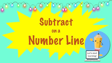 Use Number Lines to Subtract.