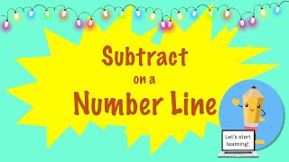 Use Number Lines to Subtract.