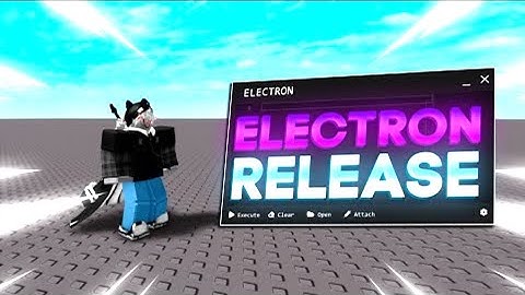 Roblox Executor "Electron" How To Exploit On Roblox PC -Keyless Roblox Executor