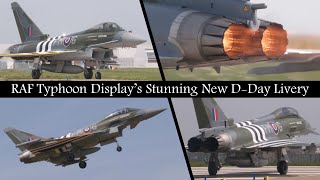 RAF Typhoon Display’s Stunning New DDay Livery for 2024