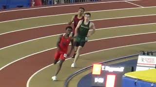 Boys 400m Dash Heat 1 Magic City Invitational #1 Indoor Track Meet 2024 Birmingham CrossPlex AHSAA