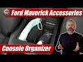 Ford Maverick Center Console Organizer By Muslogy