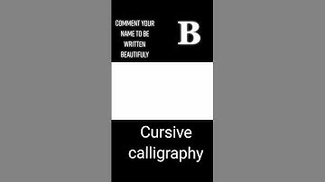 how to write B in cursive #shortvideo #viral #writer #writing #beautiful #calligraphy