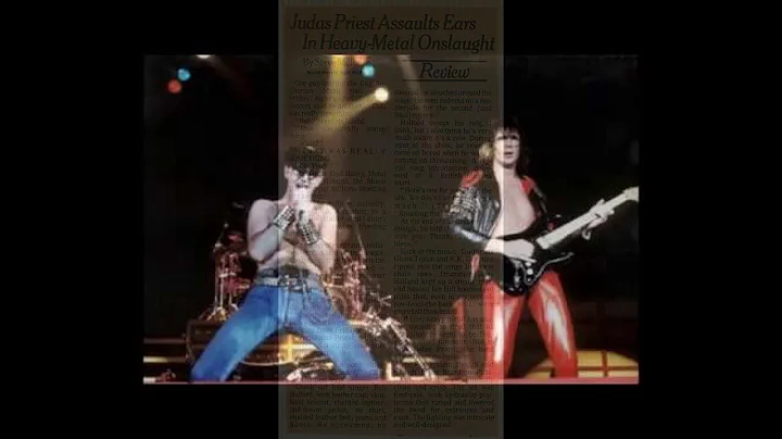 Judas Priest Concert Announcement 1981 Omaha Civic Auditorium Music Hall