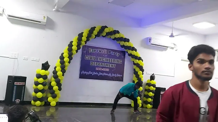 Y.S.R ENGINEER OF YVU PRODDATUR FAREWELL DANCE SOLO MB