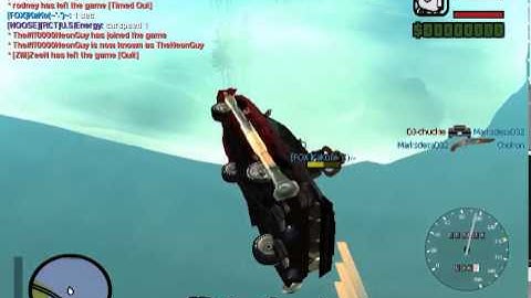 MTA parachuting (Crazy Jump From Car) Ft.Kako