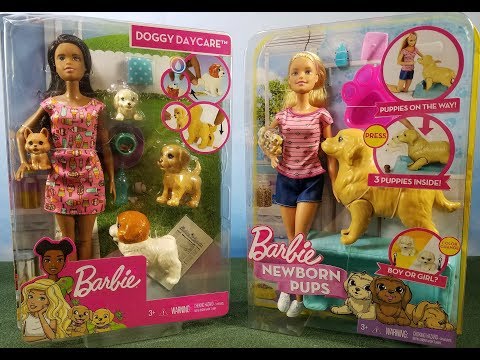 barbie-and-nikki-help-taffy-have-puppies-opening-plus-doggy-daycare