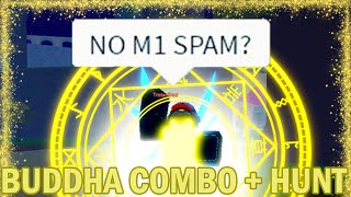 BUDDHA COMBOS with no M1s! | Buddha with Fruit Stats | Blox Fruits Bounty Hunt + Combo Showcase