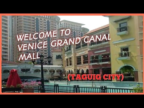 The VENICE Grand canal mall - YouTube