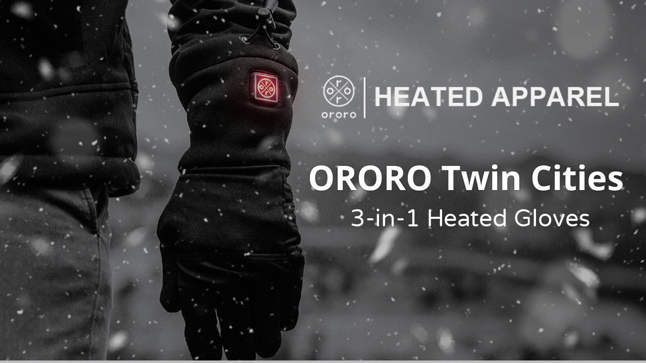 ORORO Twin Cities 3in1 Heated Gloves YouTube