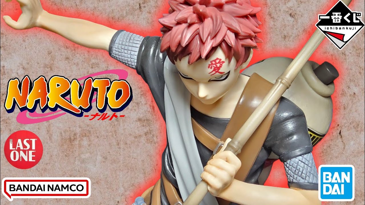 Gaara Naruto Chunin Exam Masterlise Figure Last One Prize
