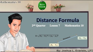 2nd Quarter Grade 10 Mathematics -(Lesson 7) The Distance Formula