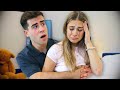 Crying In My Boyfriend's Arms.. *CUTE REACTION*