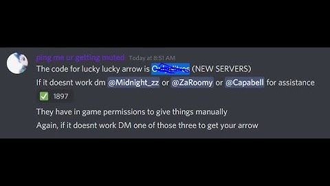 [YBA] LUCKY ARROW CODE