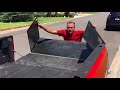 Truck bed extension