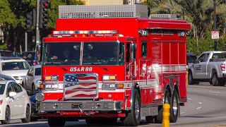 LAFD USAR 88 Responding