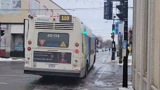 Ride on STM Route 110 (#40-114)