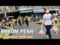 walking tour in Phnom Penh street food 2021, Cambodian food tour today