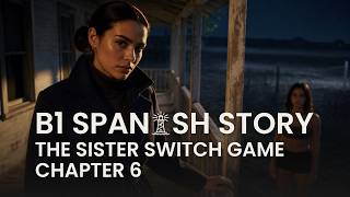 Learn Spanish Comprehensible Input B1 Mystery Story The Sister Switch Game Chapter 6