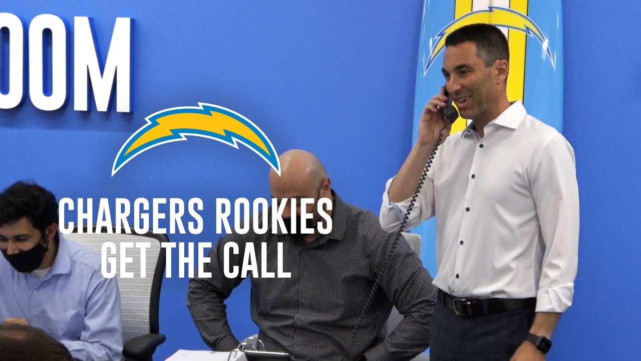 Chargers Draft Picks Get The Call! LA Chargers YouTube