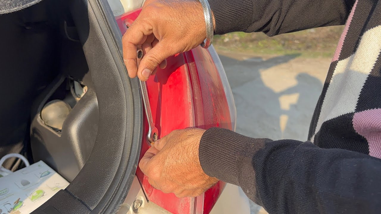  Car Back light bulb change # How to change tail lights bulb 